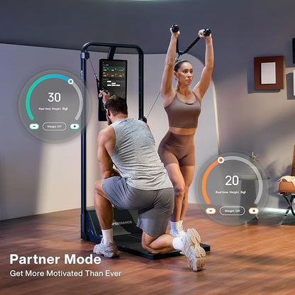 Gym Monster 2 Smart Home Gym, Upgraded AI-Powered Home Workout Machine, Multi-Functional Smith Machine, Full Body Strength Training Fitness Equipment, All-in-One Workout Station