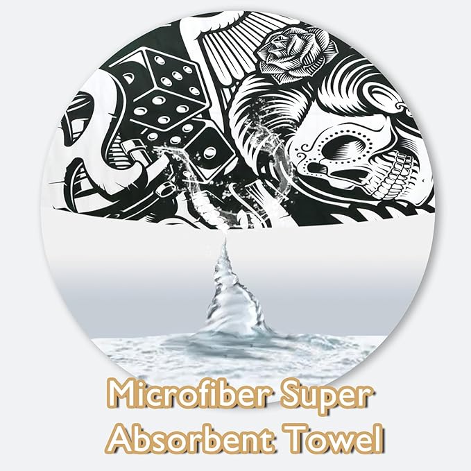 Beach Towel - Microfiber Beach Towels(71" x 40" 1Pcs) -