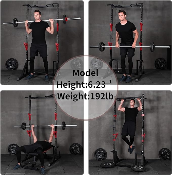 CANPA Multifunction Power Rack with Pull up Bar