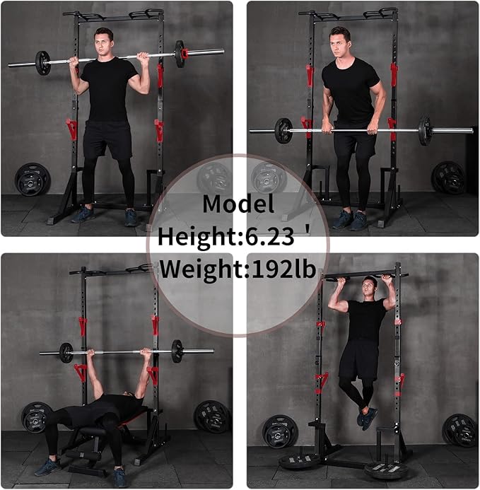 CANPA Multifunction Power Rack with Pull up Bar