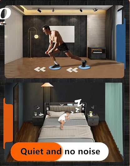 Double Sided Slide Core Slide Ultimate Core Coach Gym