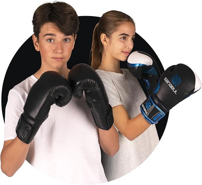 Sanabul Essential Gel Boxing Gloves for Men & Women, Kickboxing MMA, Muay Thai Gloves and Heavy Bag Training Punching & Sparring