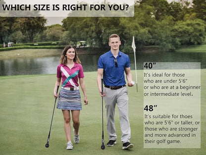 Golf Swing Training Aid Golf Swing Trainer Aid Golf Practice Warm-Up Stick for Strength Flexibility and Tempo Training Golf Golf Swing Aid for Men and Women