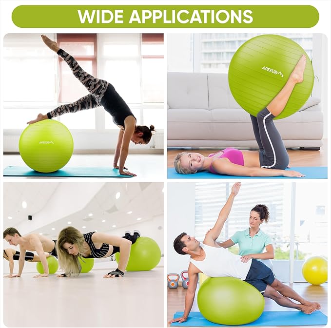 APEXUP Yoga Ball Exercise Ball