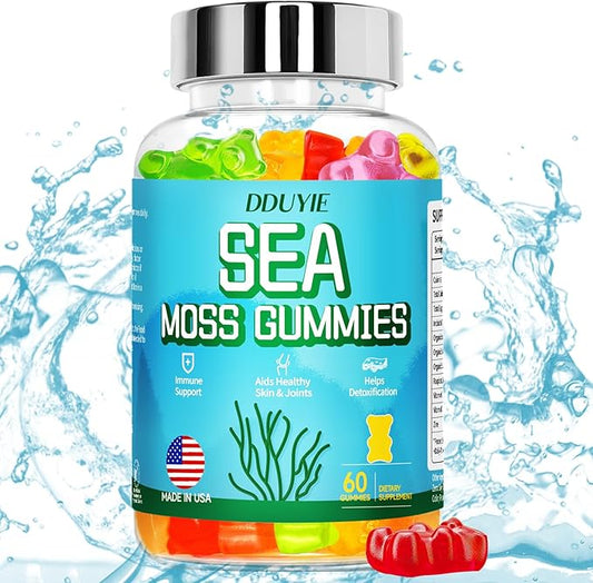 Fruit Gummies with Organic Bladderwrack, 60 Vegan