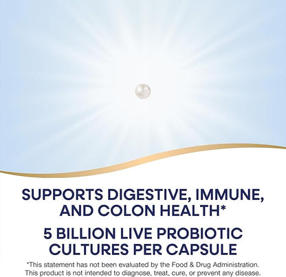 Nature's Way Max Potency Probiotic Pearls for Men and Women, Supports Digestive, Immune, Colon Health*, 5 Billion Live Cultures, No Refrigeration Required, 30 Softgels (Packaging May Vary) (Pack of 2)