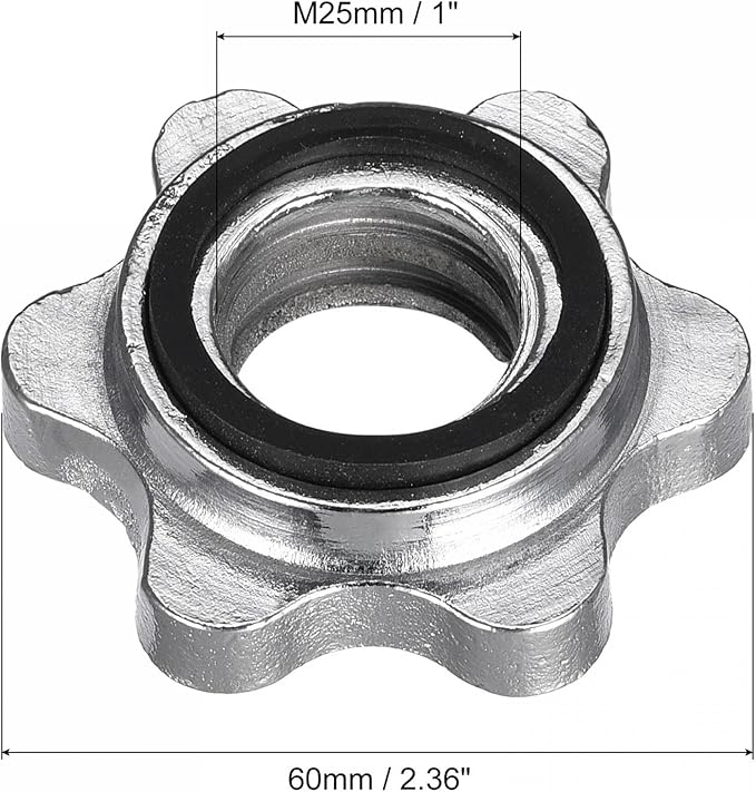 uxcell Barbell Collar Screw Clamps