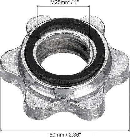uxcell Barbell Collar Screw Clamps