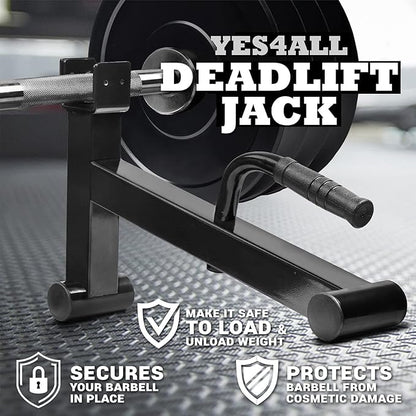 Yes4All Deadlift Jack/Barbell Stand Upload 600lb Barbell Plates