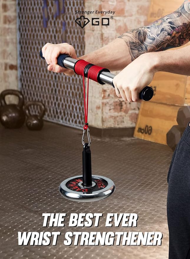 GD Wrist Roller V.W Forearm Blaster Trainer Arm