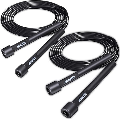 Lightweight Jump Rope for Fitness and Exercise, Adjustable Jump Ropes with Plastic Handles, Cardio and Endurance Training, Jumping Rope for Workout