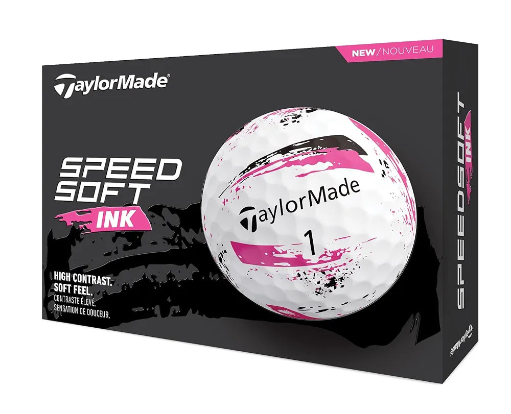 TaylorMade Golf Speed Soft Ink Golf Balls