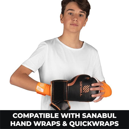 Sanabul Essential Gel Boxing Gloves for Men & Women, Kickboxing MMA, Muay Thai Gloves and Heavy Bag Training Punching & Sparring