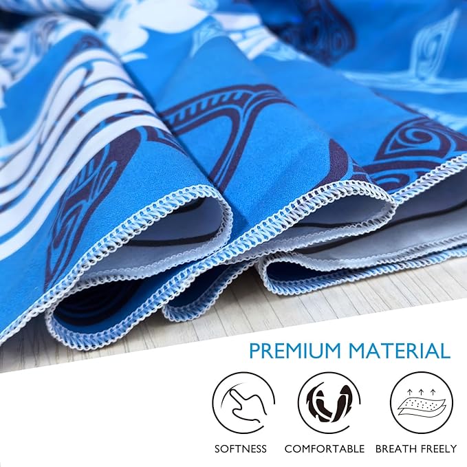 Beach Towel - Microfiber Beach Towels(63" x 32" 1Pcs)- Quick