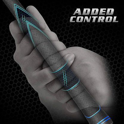 CHAMPKEY Premium Rubber Golf Grips 13 Pack | High Traction and Feedback Rubber Golf Club Grips | Choose Between 13 Grips with 15 Tapse and 13 Grips with All Kits