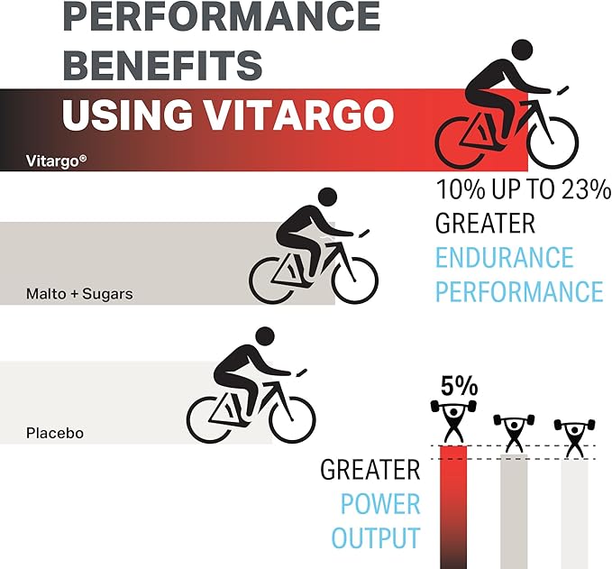 Vitargo Carbohydrate Powder | Feed Muscle Glycogen 2X Faster | 1 LB Unflavored Pre Workout & Post Workout | Carb Supplement for Recovery, Endurance, Gain Muscle Mass