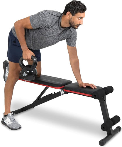 ProsourceFit Foldable & Adjustable Multi-Purpose Weight Bench Home