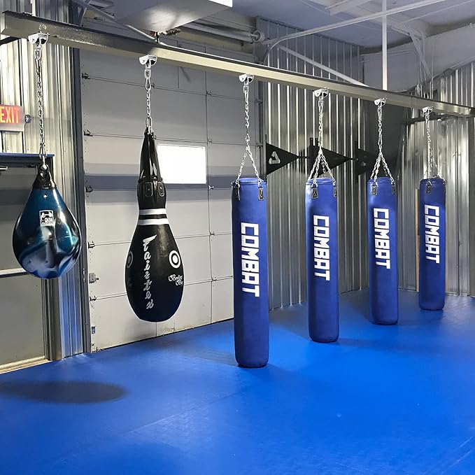 Eapele Heavy Bag Hanger, Punching Bag Mount for Ceiling 360° Swivel Wood Beam Holder for Boxing Bag, Heavy Bag, Gym Punching Bag, Speed Bag, Aerial Yoga Swing, Gymnastic Rings, Sandbag, Hammock