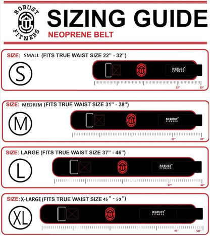 4" Straight Weightlifting Belt for Abdominal & Back Support