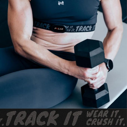 Polar H10 Heart Rate Monitor Chest Strap - ANT + Bluetooth, Waterproof HR Sensor for Men and Women