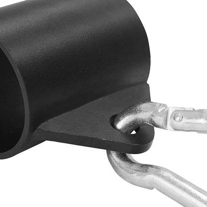 Luwint Mini Barbell Jack/Chain Collars with Loop