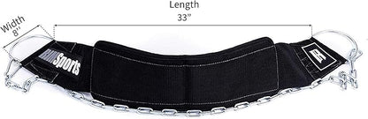 RIMSports Dip Belt For Weight Lifting - Weighted