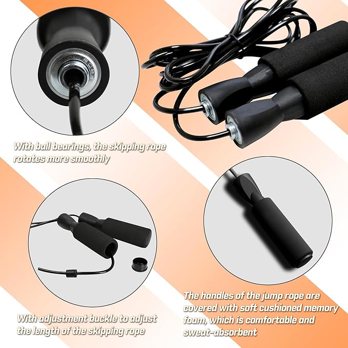 Double End Bag, (Classic Style Upgraded),Improve Reaction Speed, Boxing Equipment, Durable, Double End Punching Bags, Home Gym, Floor to Ceiling, for Boxing (Shipped from The U.S)