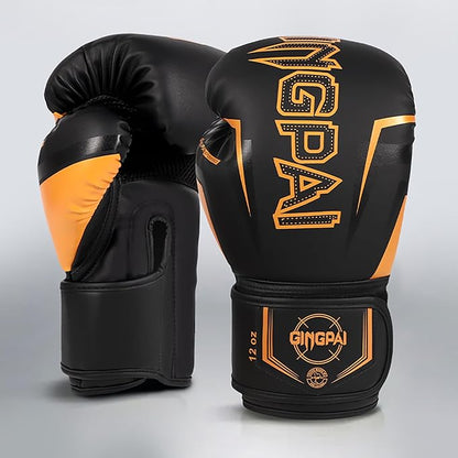 Boxing Gloves for Men,Women,Child, Heavy Bag Workout Boxing Gloves,Durable Leather and Thickened Fist Peak Professional Sparring Training Fighting Gloves for Kickboxing,Muay Thai,MMA