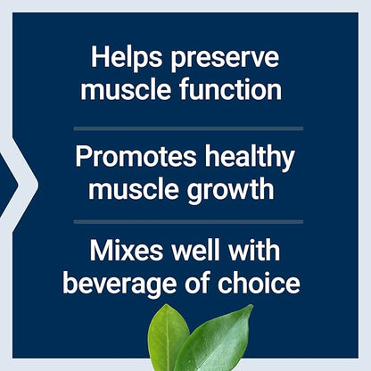 Life Extension Wellness Code® Muscle Strength & Restore Formula, Vitamin D3, ß-Hydroxy-ß-Methylbutyrate Monohydrate (HMB), Muscle Health, Gluten Free, Non-GMO, 94.2 g