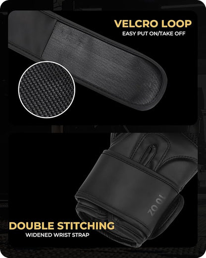 Dripex Boxing Gloves for Men Women Youth, Boxing Training Gloves | for Heavy Bag Workout, Muay Thai, Kickboxing, Sparring Punching（8 10 12 14 16oz）