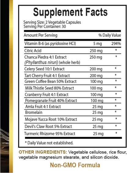WATER AWAY COMPLEX - water out pills, Premium Water Retention and Flushing, Fast Acting Bloating Relief, Kidney healthy supplements, water diet pills, Immune system booster - 1 Bottle