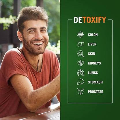 Centuryⁿ Syst𝐞ms The Cleaner Detox, Complete Internal Cleansing Formula, Support Digestive Health, Vegetarian Capsules (Men 14 Days)