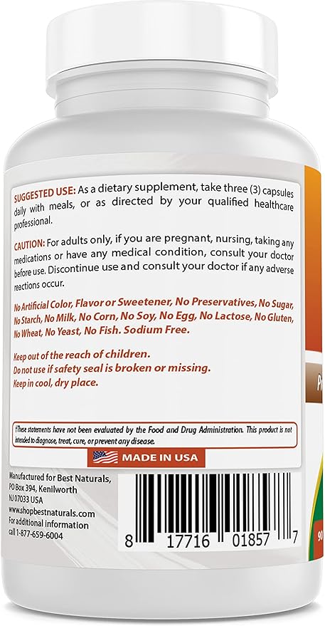 Best Naturals Uric Acid Cleanse Vitamins for Men and Women - 90 Veggie Capsules (90 Count (Pack of 3))