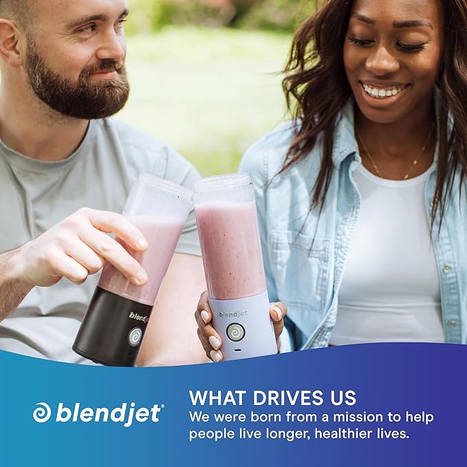 BlendJet Portable Blender for Smoothies & Shakes - 16oz BlendJet 2 - USB-C Rechargeable & Self Cleaning - Mini Travel Blender with Stainless Steel Blade (Urban Camo)