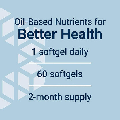Life Extension Once-Daily Health Booster - Vitamins & Nutrients Supplement for Whole-Body Health - Vitamin K Complex, Vitamin E, Saffron, Lutein and More - Non-GMO, Gluten-Free - 60 Softgels