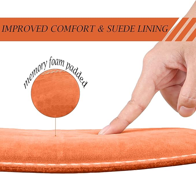 Genuine Leather Weight Lifting Belt for Men Double