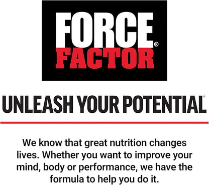 FORCE FACTOR Horny Goat Weed for Men, 3-Pack, Natural Male Drive & Vitality Supplement with Natural Ingredients for Superior Absorption, Fundamental Series, 750mg, 180 Capsules