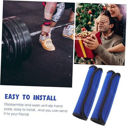 2pcs Horizontal Bar Non-Slip Curl Bar with Weights