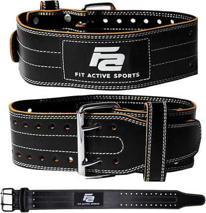 Fit Active Sports Professional Weight Lifting Belt