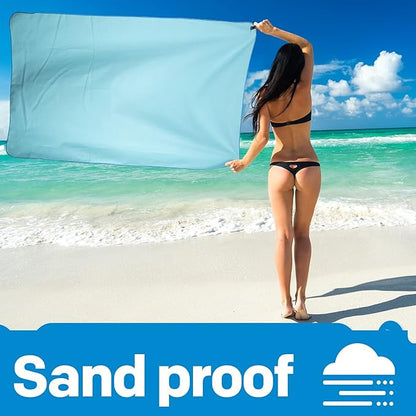 HOEAAS 2 Pack Microfiber Camping Towels