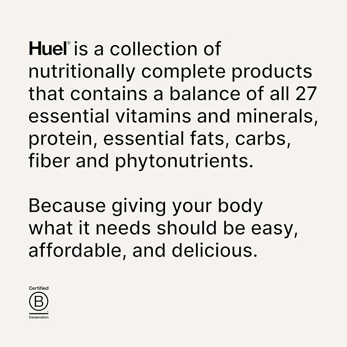 Huel Complete Nutrition Vegan Protein Bars | Chocolate Fudge Brownie | 13g Protein, 27 Vitamins and Minerals, 2g Sugar, Non-GMO, 100% Plant Based Snack | 12 Pack