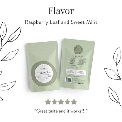 Organic Fertility Tea, 30 Teabags, 2.12 oz