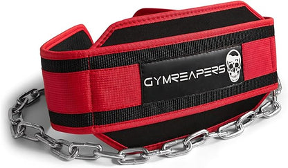 Gymreapers Dip Belt With Chain For Weightlifting