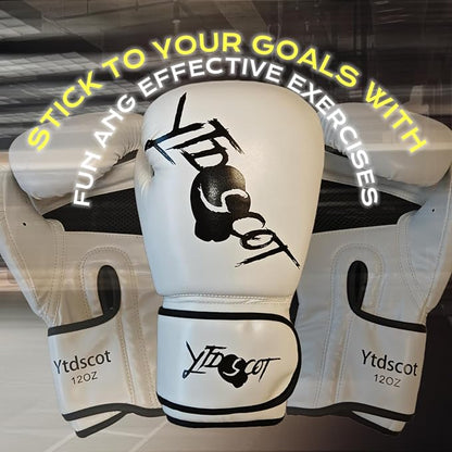 Pro Style Boxing Gloves, Heavy Bag Workout Boxing Gloves, Sparring Training Fighting Gloves for Boxing Kickboxing Punching Bag Muay Thai MMA