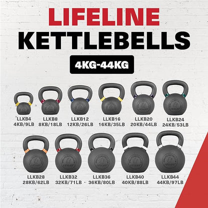 Lifeline Kettlebell Weight for Whole-Body Strength Training with Kettlebells