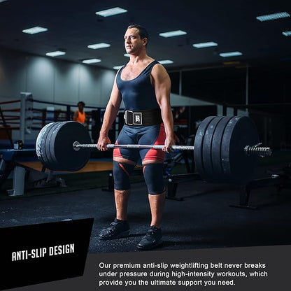 RIMSports Quick Locking Weight Lifting Belt Premium Lifting