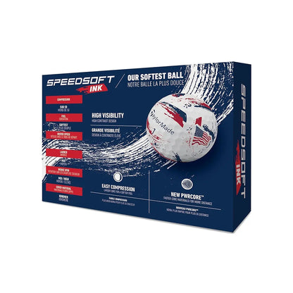 TaylorMade Golf Speed Soft Ink Golf Balls