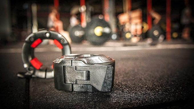 GorillaJaw Olympic Barbell Clamps 2 inch Quick Release 2" Pro