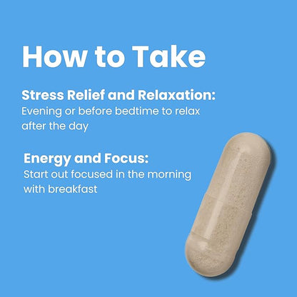 Sanar Naturals Ashwagandha 2100 mg - Stress & Mood Support Supplement - Promotes Calm, Focus and Sustained Energy - Non-GMO, Vegan, 120 Capsules