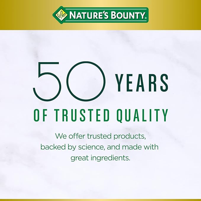 CoQ10 by Nature's Bounty, Dietary Supplement, Supports Heart Health, 100mg Plus L-Carnitine, Twin Pack, 120 Softgels